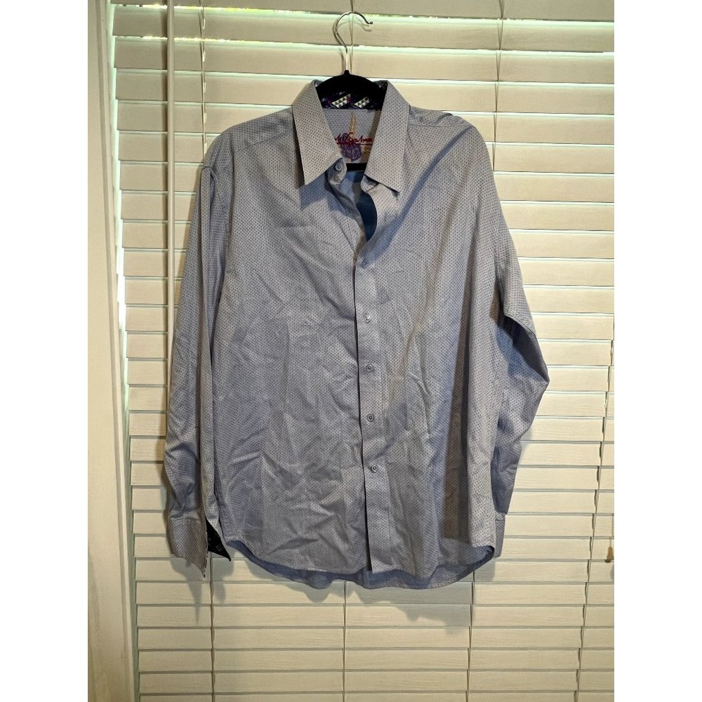 Robert Graham Patterned Long Sleeve Button Up Shirt - Size XL